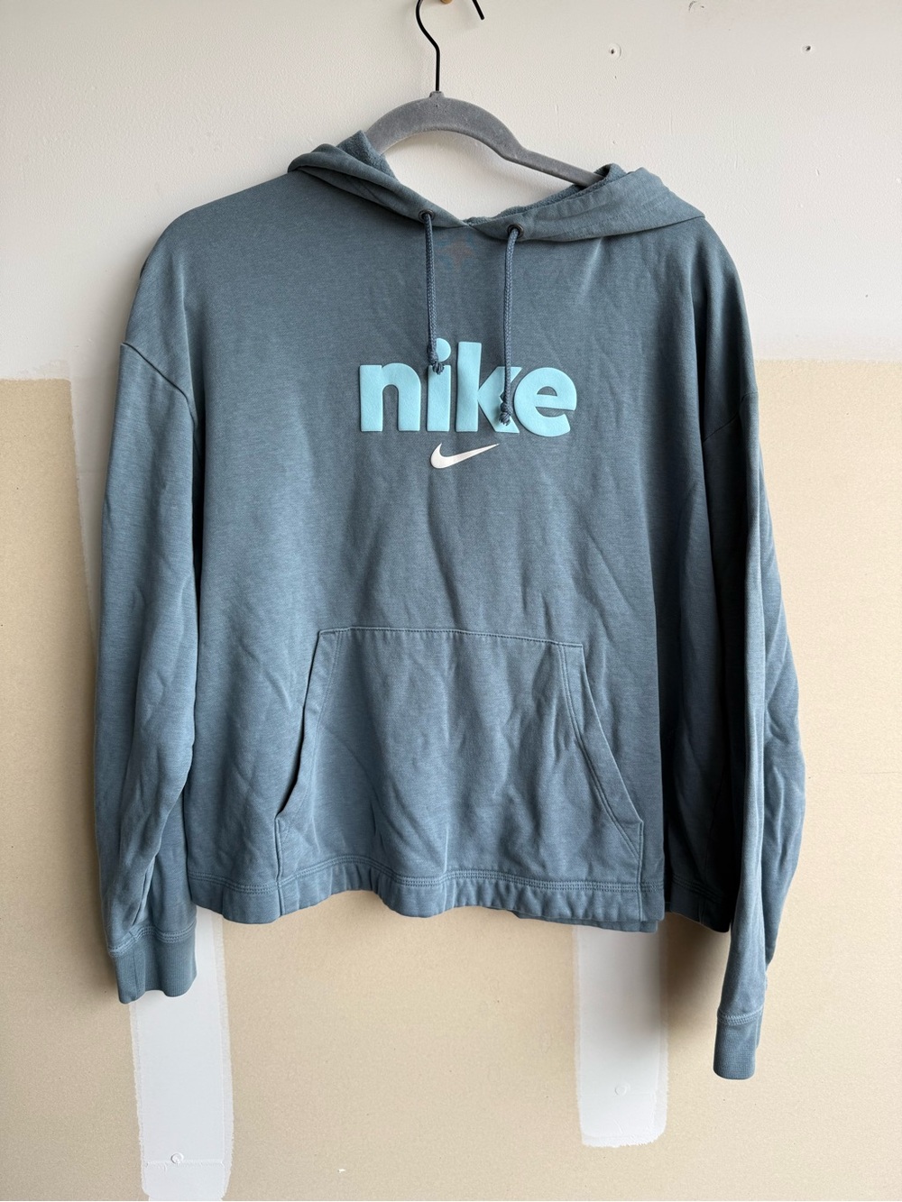 Nike Teal Logo Pullover Hoodie